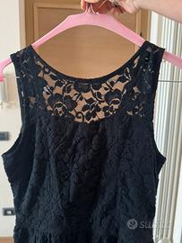 Abitino ragazza Abercrombie & Fitch nero in pizzo