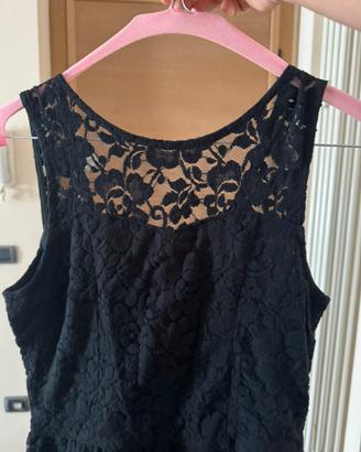 Abitino ragazza Abercrombie & Fitch nero in pizzo