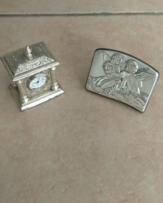 2 Bomboniere in argento 