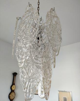 lampadario in vetro di Murano Vistosi