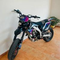 Honda crf 450 motard targato