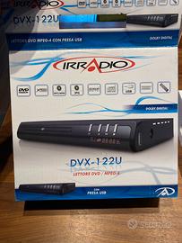 Lettore Dvd-Dvx IRRADIO-122u