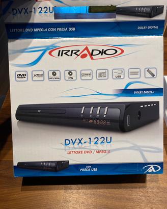 Lettore Dvd-Dvx IRRADIO-122u