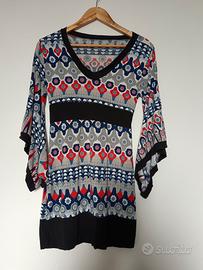 Vestito con maniche a kimono TU y2k