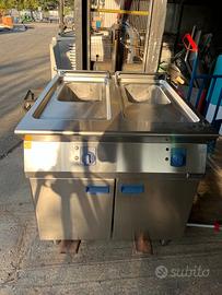 FRIGGITRICE ELECTROLUX ELETTRICA 2 VASCHE 18+18 L