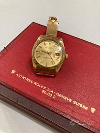 Rolex d’oro con scatola e garanzia. Per info cont
