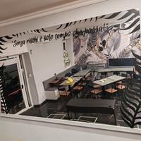 Grande specchio decorativo da parete 250x150 cm 