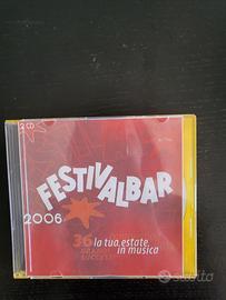 cd musicale DOPPIO CD FESTIVALBAR 2006 ROSSA