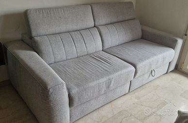 Divano letto Ricci Casa 3 posti con contenitore