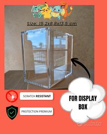 Teca Acrilico Box Display Pokémon protezione
