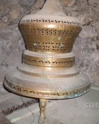 Antica stufa ottone