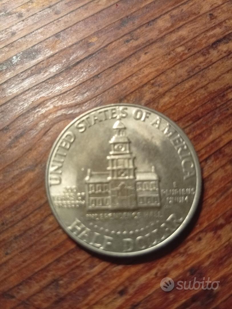 Euro Finti Moneta Mezzo Dollaro Kennedy 1976-S, 50 Centesimi, Proof In Cammeo Profondo (DCAM), Composizione Clad, Non Circolata Mezzodollaro Kennedy Clad - Foto 6