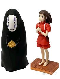 Chihiro Ogino e Kaonashi set 2 PZ La città incanta