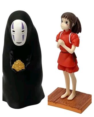 Chihiro Ogino e Kaonashi set 2 PZ La città incanta