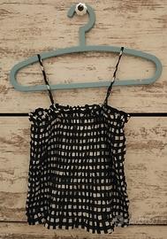 Canotta donna a quadretti 