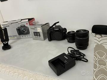 Canon EOS 4000D + Kit completo