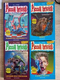 4 Piccoli Brividi prima edizione con adesivi