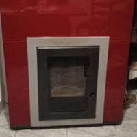 Termostufa a pellet Dafne slim Etakamini 30Kwatt