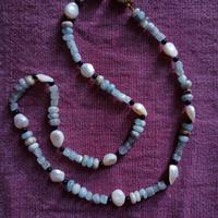 Agata con perle di vasca