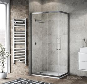 Box doccia angolare con porte scorrevoli Record