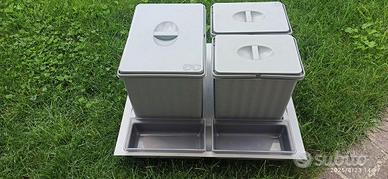 Pattumiera contenitori sottolavello cassetto