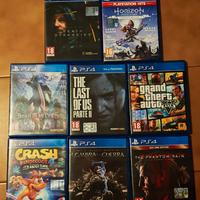 giochi vari PS4 