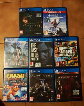 giochi vari PS4 