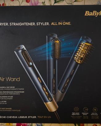 BaByliss Air Wand - Asciugacapelli 3 in 1 