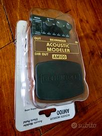 Acoustic Modeler AM100 eff  a pedale per chitarra