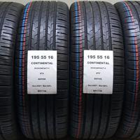 4 GOMME 195 55 16 CONTINENTAL BR1738