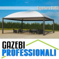 Copertura gazebo pesante certificato uso pubblico