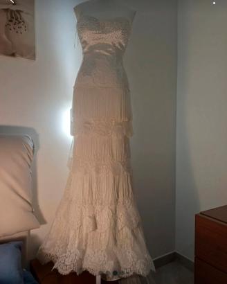 Abito da sposa sartoriale Charleston