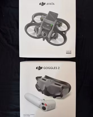 DJI Avata + Goggles 2 Motion Combo NUOVO mai usato