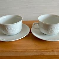 Servizio 2 grandi tazze colazione