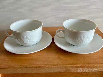 Servizio 2 grandi tazze colazione