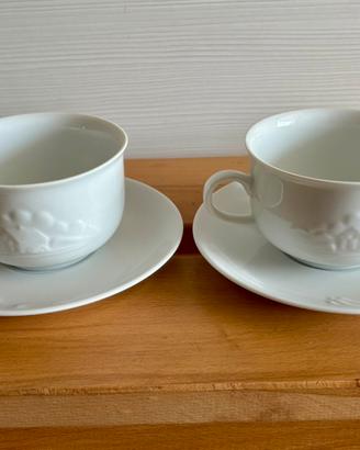 Servizio 2 grandi tazze colazione
