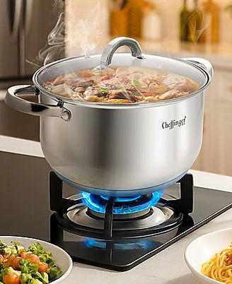 🍲 Casseruola Cheffinger Home 16cm – Acciaio Inox