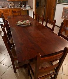 Tavolo legno massiccio