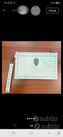 borsa philipp plein  pochette pelle