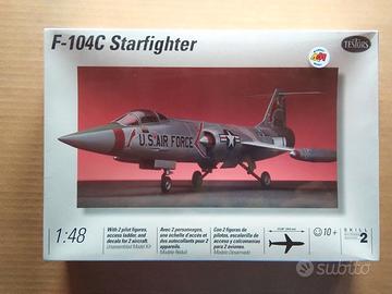 Testors No 523 F-104C Starfighter 1-48 Scale 
