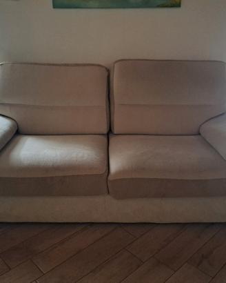 Divano beige 3 posti