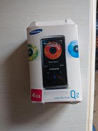 Samsung video mp3 player q2 4gb nero
