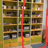 COLONNA SCAFFALATURA CAMERETTA  SOLIDA