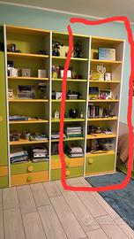 COLONNA SCAFFALATURA CAMERETTA  SOLIDA