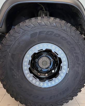 5x Cerchi 15x8 et-20 daytona Beadlock Defender