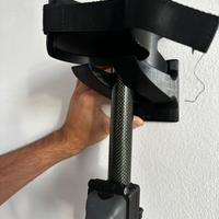 Staffa a muro per Minelab equinox e x Terra Pro