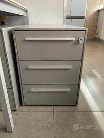 Cassettiera con chiusura a chiave FANTONI MOBILI