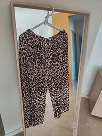 Pantaloni Leopardati