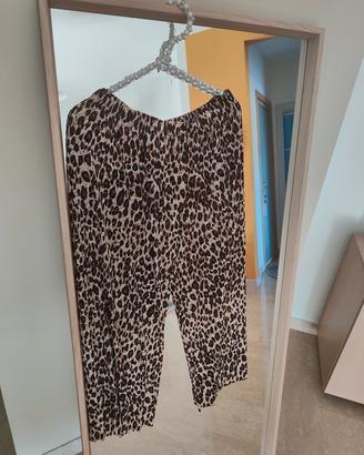 Pantaloni Leopardati