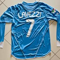 Match worn jersey - maglia Lavezzi Napoli Serie A